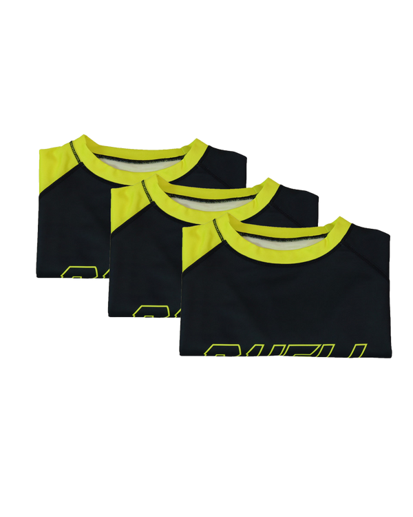 Value 3-Pack Electric Break Rash Guard / Sun Shirt - Men's