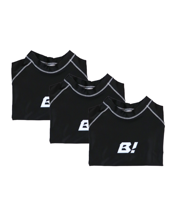 Value 3-Pack Buell Classic Long Sleeve Rash Guard - Women's