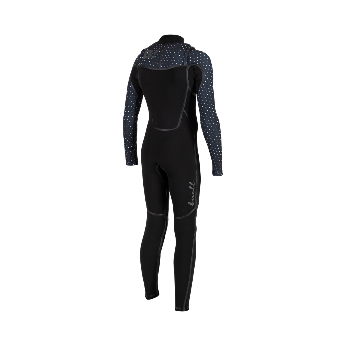 RB1 Accelerator 3/2 Fullsuit Women's- Black/White Dots – Buell