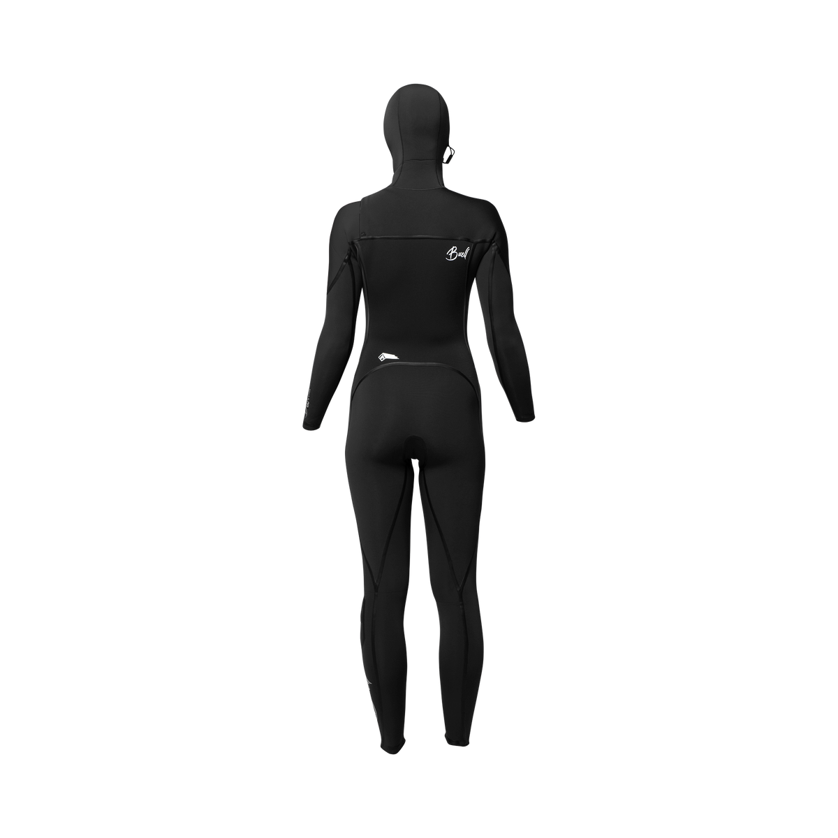 RB2 4/3 Hooded Fullsuit Women's- Black – Buell Wetsuits u0026 Surf