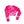 Palm Pixie Crop Rash Guard Women's - Pink/White