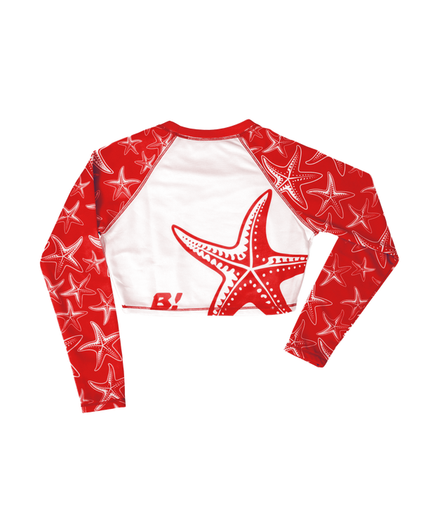 Value 3-Pack Stella Crop Rash Guard / Sun Shirt Women's