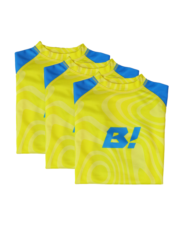 Value 3-Pack Barnacle Rash Guard / Sun Shirt - Juniors