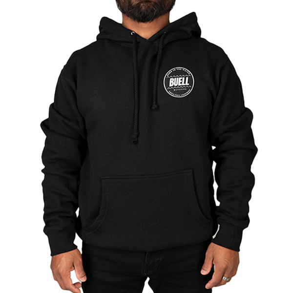 Born in the Water Pullover- Black