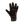 3MM 5 Finger Glove Unisex- Black